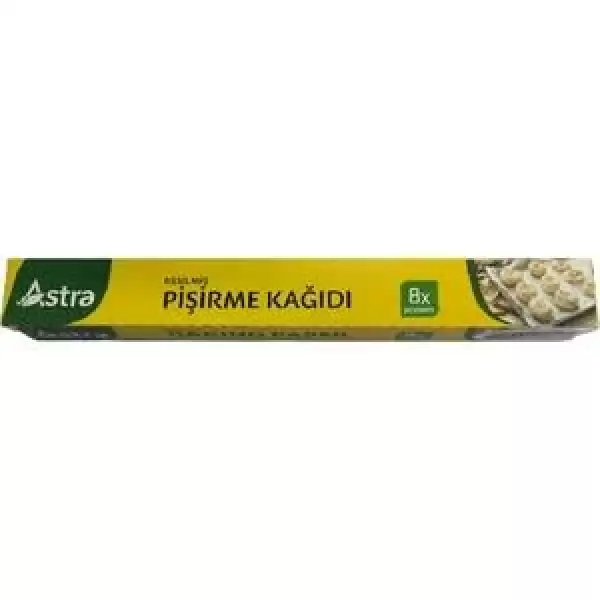 ASTRA YAĞLI PİŞİRME KAĞIDI 8 ADET (PKT-2 Lİ)