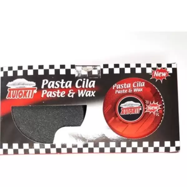 AUTOKIT PASTA CİLA SETİ 2 SÜNGERLİ 300 GR