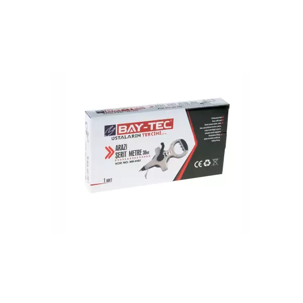 BAY-TEC ARAZİ ŞERİT METRE 30X12,5 MM MK-4161