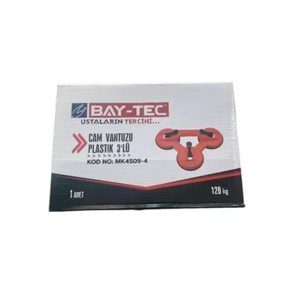 BAY-TEC CAM VANTUZU PLASTİK 3 LÜ MK-4509-4