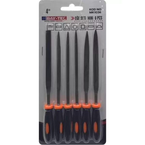 BAY-TEC EĞE SETİ MİNİ 6 PCS MK-1036