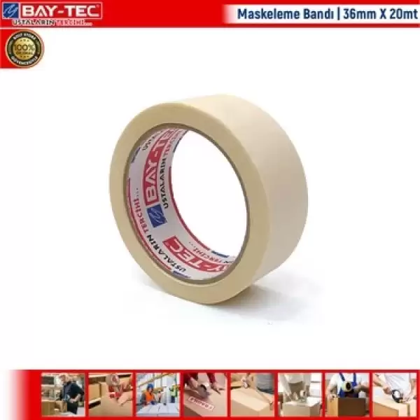 BAY-TEC MASKELEME BANDI 36MM X20MT MK-0738(PK-6LI)