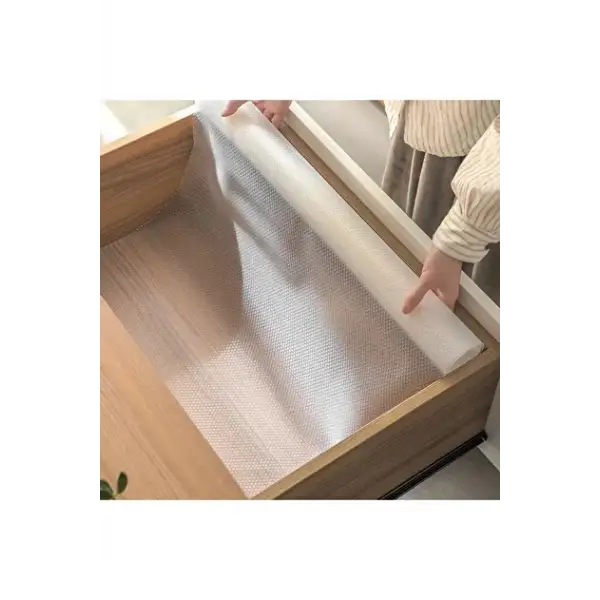 BERRONİ KAYDIRMAZ RAF VE DOLAP ÖRT.45X300CM ŞEFFAF