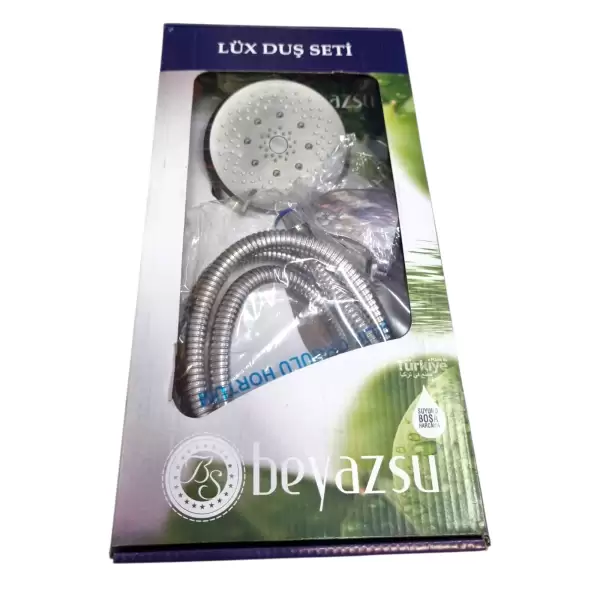 BEYAZSU DUŞ SETİ LÜKS ALTIGEN GRİ KUTULU