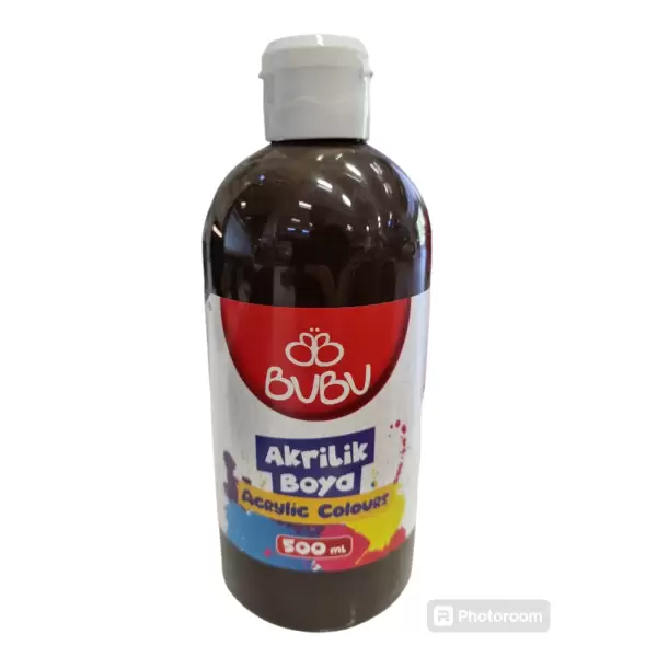 BU-BU AKRİLİK BOYA KAHVERENGİ 500 ML AKR-025