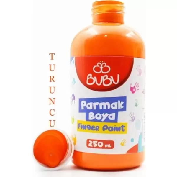 BU-BU PARMAK BOYA TURUNCU 250 ML PAR-018