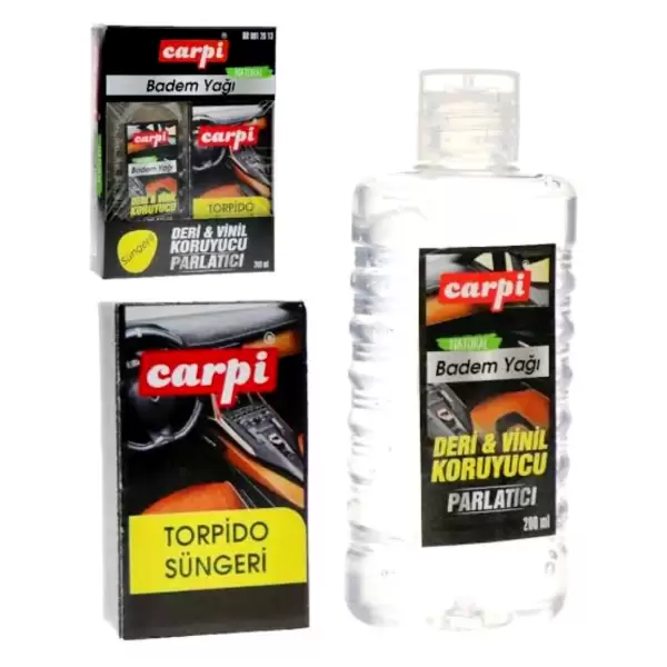 CARPİ DERİ VİNİL KORUYUCU PARLATICI 200 ML 0912013