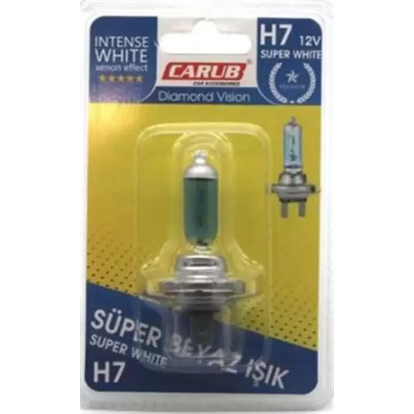 CARUB AMPUL H7 12V BEYAZ IŞIK 0417061