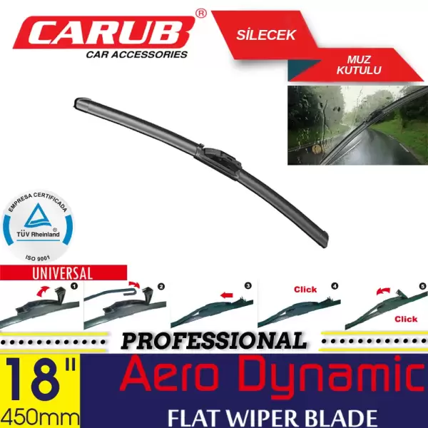 CARUB SİLECEK MUZ KUTULU 450 MM BR-135-31-18