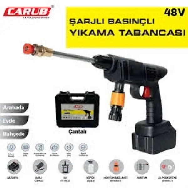 CARUP OTO YIKAMA TABANCASI ŞARJLI 0922544