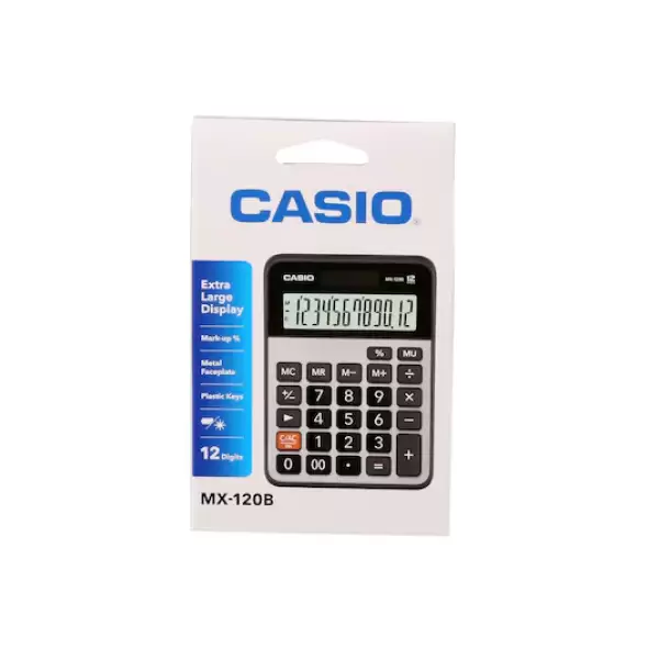 CASIO HESAP MAKİNESİ MX-120B