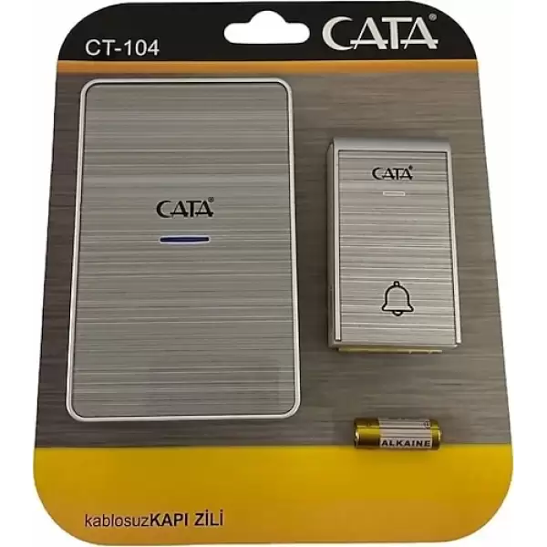 CATA KABLOSUZ KAPI ZİLİ CT-104