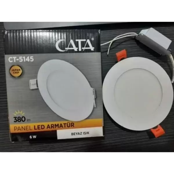 CATA PANEL LED 6 W BEYAZ CT-5145