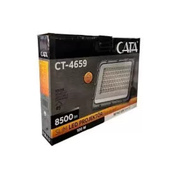 CATA SLIM LED PROJEKTÖR BEYAZ 100 W CT-4659