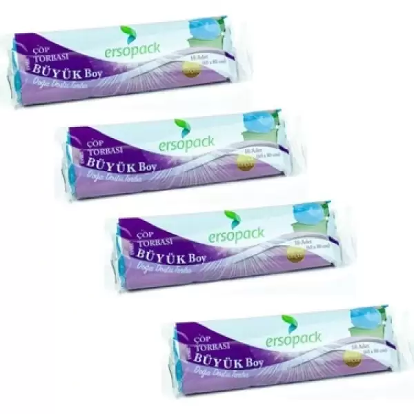 ÇÖP POŞETİ TORBASI BÜYÜK BOY 10 LU