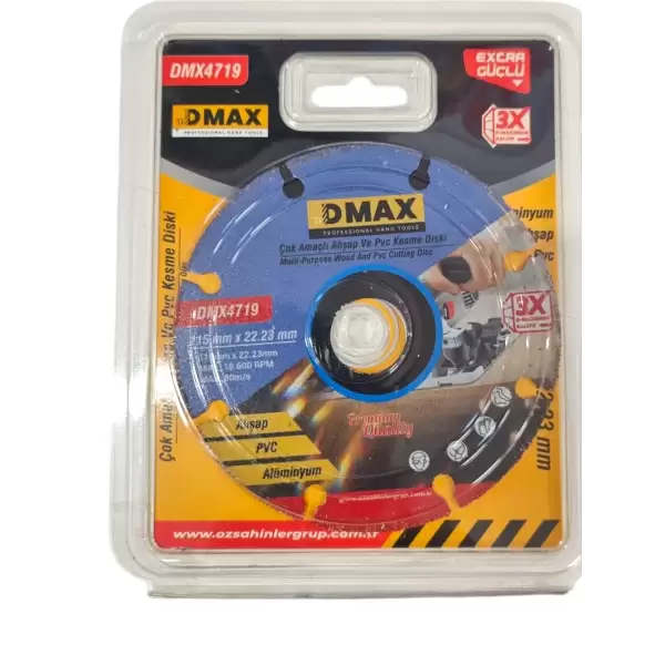 DMAX AHŞAP VE PVC KESME DİSKİ DMX-4719