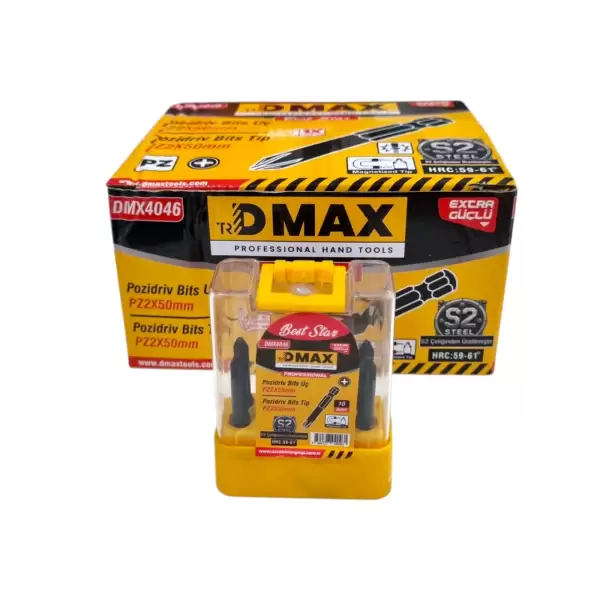 DMAX BİTS UÇ PH-Z 2X50 MM DMX-4046 (PKT-10 LU)