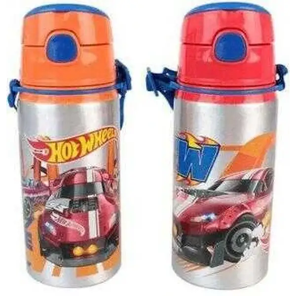 DOLPHİN HOTWHEELS ALUMİNYUM MATARA 500 ML 12/48