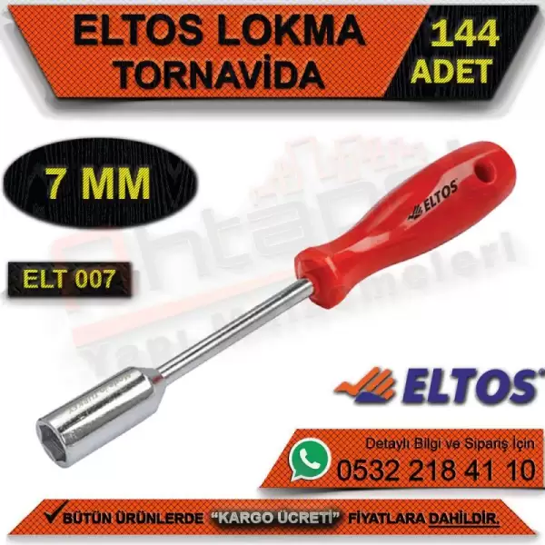 ELTOS LOKMA TORNAVİDA 7 MM ELT-007