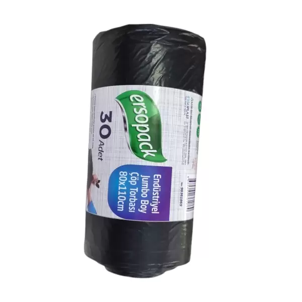 ERSOPAK END.JUMBO ÇÖP TORBASI 80X110 1200 GR 30 LU