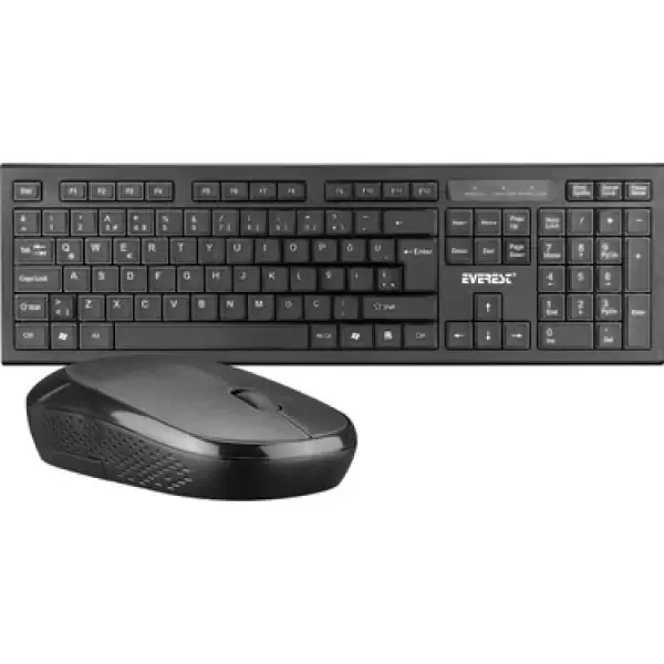 EVEREST KABLOSUZ KLAVYE MOUSE SET KM-6121