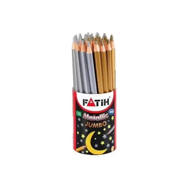 FATİH KURU BOYA JUMBO METALİK 36 LI