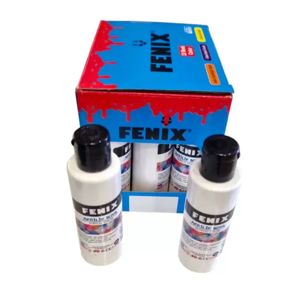 FENİX AKRİLİK BOYA 70 ML (PKT-12 Lİ)
