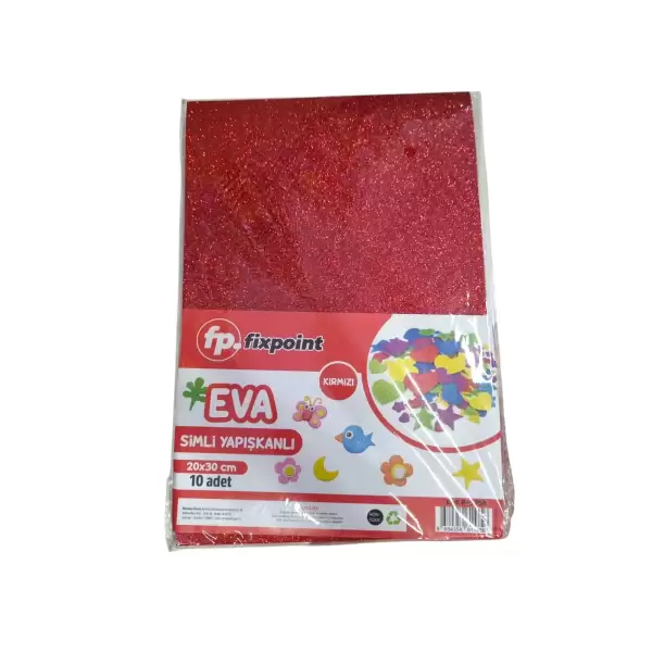 FİXPOİNT EVA SİMLİ YAPIŞKANLI A4 20X30 CM 10LU P-5756