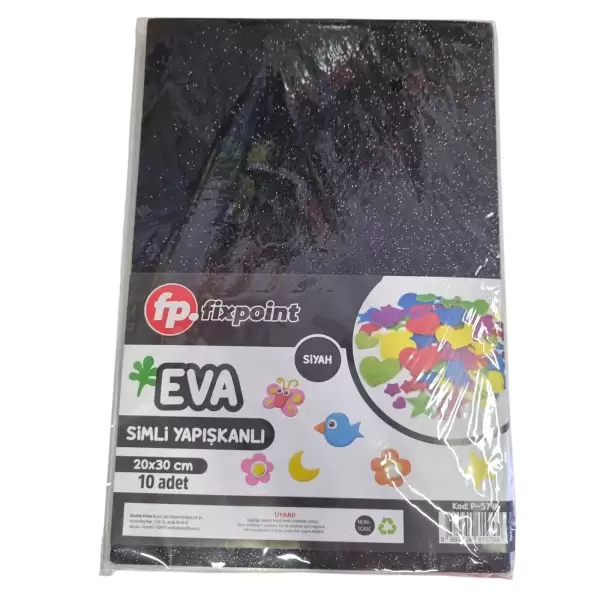 FİXPOİNT EVA SİMLİ YAPIŞKANLI  A4 20X30 CM 10LU P-5794
