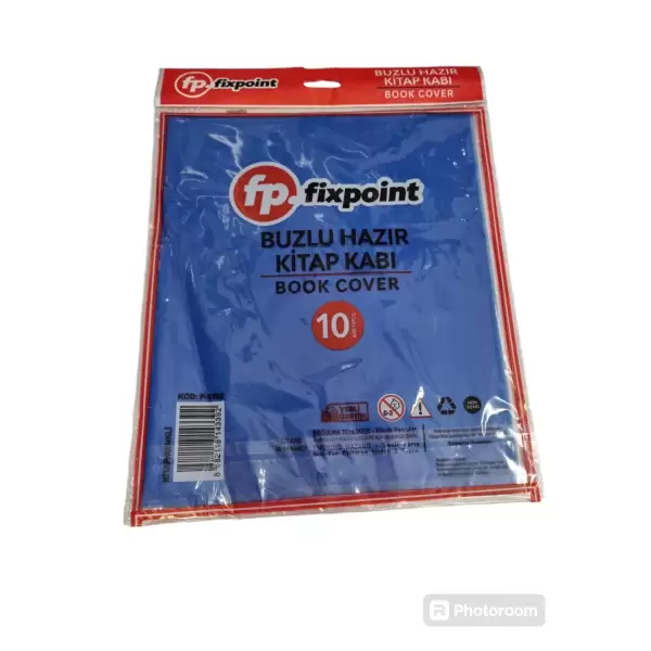 FİXPOİNT HAZIR KİTAP KABI RENKLİ 10 LU P-3392