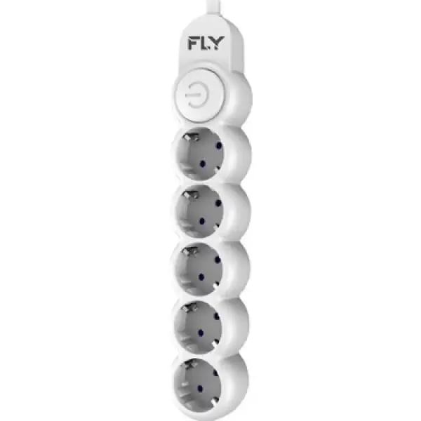 FLY GRUP PRİZ AKIM KORUMALI ANAH.5 Lİ 2 MT 3394-01