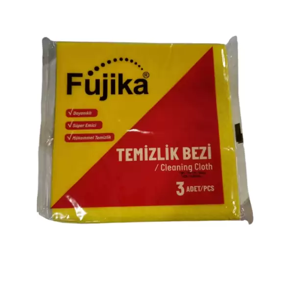 FUJİKA TEMİZLİK BEZİ KLASİK 3 LÜ 2050