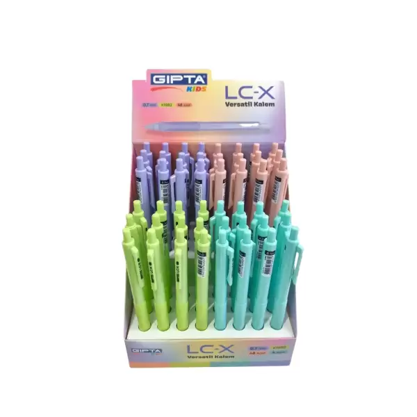GIPTA VERSATİL KALEM LC-X 0.7MM K-1982 (PKT-48 Lİ)
