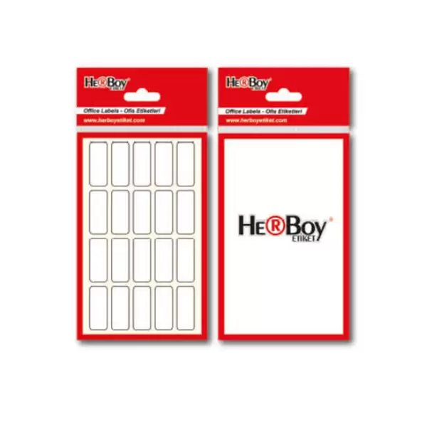 HERBOY OFİS ETİKETİ 12X30 MM 8 Lİ (KT-30 LU)