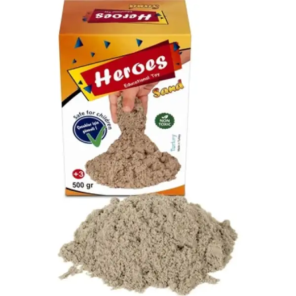 HEREOS KİNETİK MAVİ KUM 500 GR KUTULU KUM-001-2