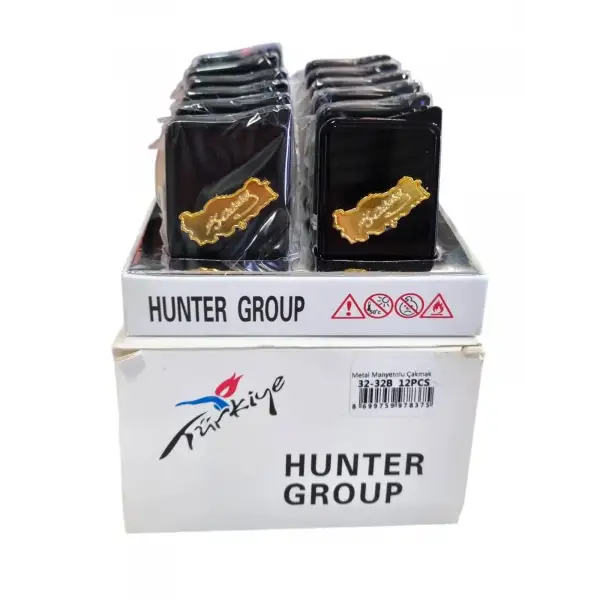 HUNTER METAL ÇAKMAK 32-32B (PKT-12 Lİ)