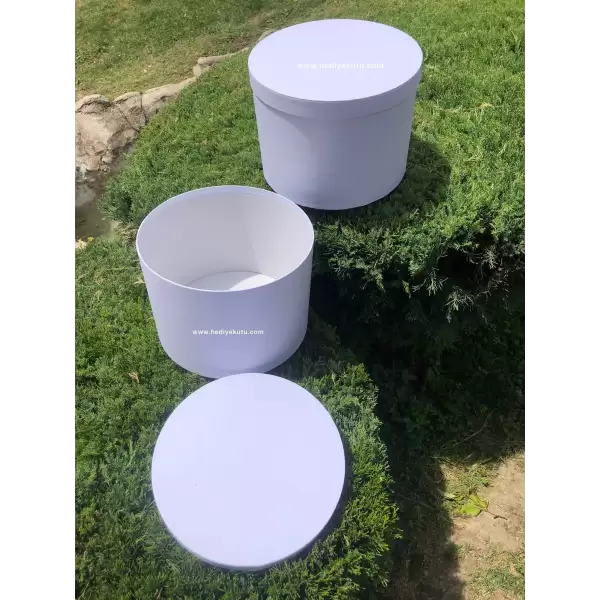 IVORY HEDİYE KUTUSU SİLİNDİR HED-373