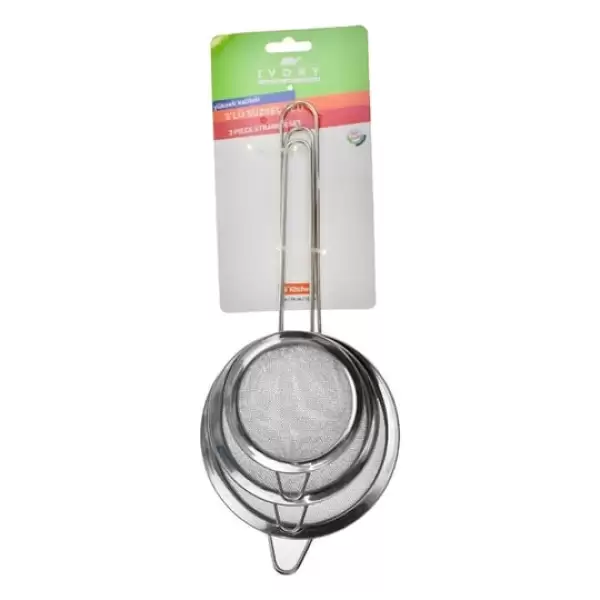 IVORY METAL SÜZGEÇ 3 LÜ SET SZG-106