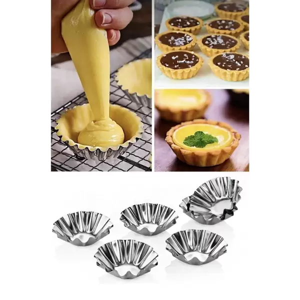IVORY TART KURABİYE KALIBI SETİ SMALL 6 LI EKK-57