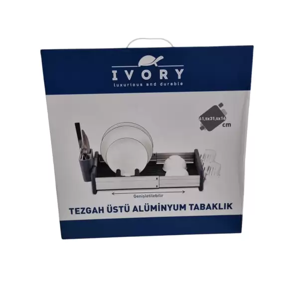 IVORY TEZGAH ÜSTÜ ALÜMİNYUM TABAKLIK IVO-3043