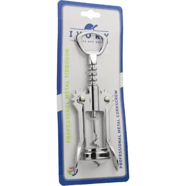 IVORY TİRBUŞON AÇACAK METAL KELEBEK IVO-TB104