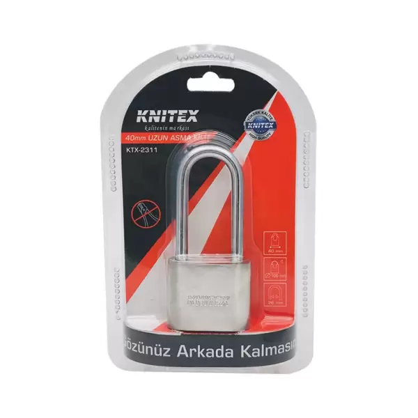KNITEX ASMA KİLİT VAKUMLU UZUN 40 MM KTX-2311