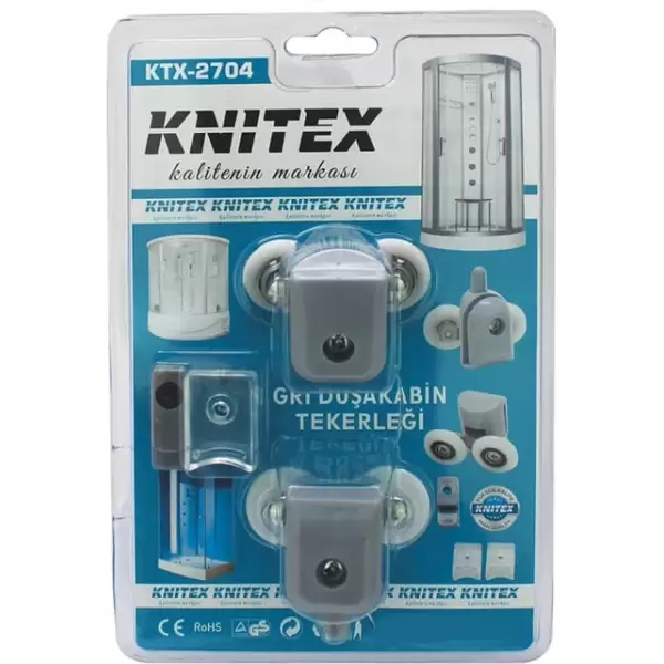 KNITEX DUŞAKABİN TEKERLEĞİ GRİ KTX-2704