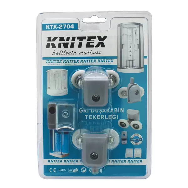 KNITEX DUŞAKABİN TEKERLEĞİ SİYAH KTX-3028