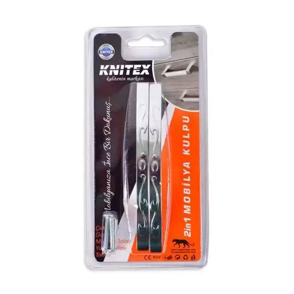 KNITEX MOBİLYA KULPU EKO ÇİÇEKLİ 2 İN 1 KTX-2774