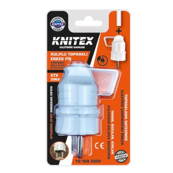 KNITEX TOPRAKLI ERKEK FİŞ KULPLU KTX-2969