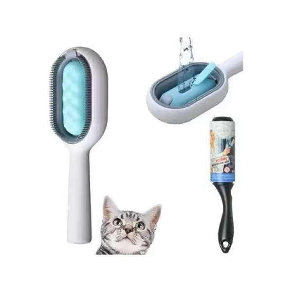 KRİSTAL KEDİ KÖPEK TARAĞI SU HAZNELİ KST-23