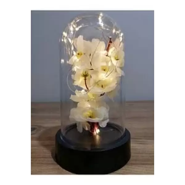 LALE FANUS IŞIKLI CAM 9-E
