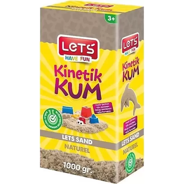 LETS KİNETİK KUM 1000 GR L-1019