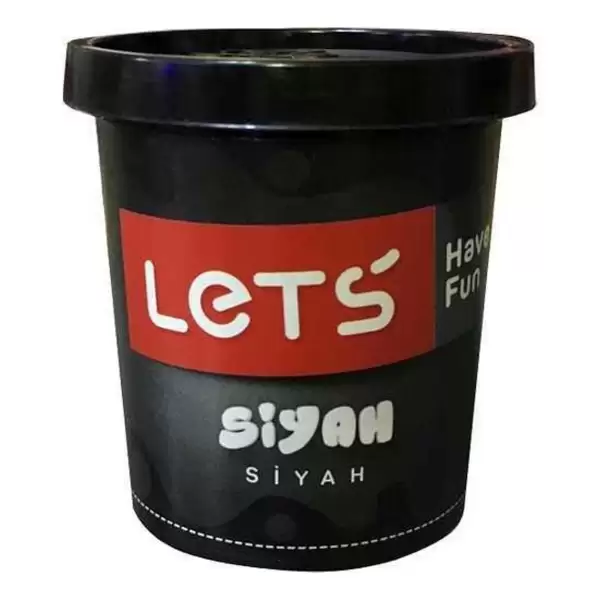 LETS OYUN HAMURU TEK RENK L8440-10 SİYAH 115 GR